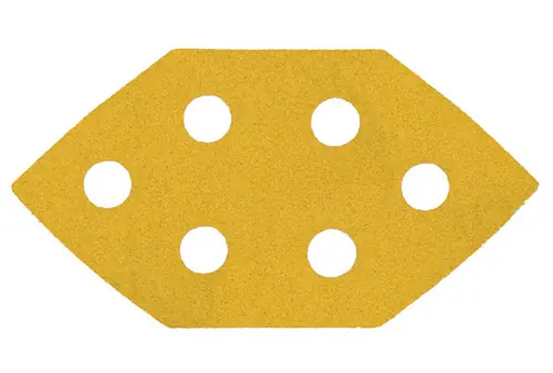 Alfa Tools PTAD2100 100G Psa Diamond Triangles Aluminum Oxide Gold Paper, 50 Pack Fan Favorite
