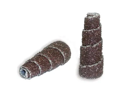 Alfa Tools ATR75125 5/8" x 1-1/2" x 1/8" 40 Grit Tapered Cartridge Roll, 100 Pack Special Offer