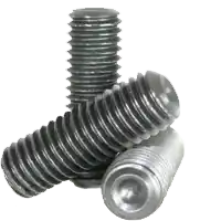 Hot Deal M20-2.50 x 40 mm Socket Set Screws, Cup Point, Grade 45H, Thermal Black Oxide, Coarse (UNC), ISO 4029 / DIN 916, Qty 50