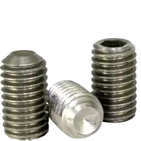 5/16"-18 x 5/8" Socket Set Screws, Cup Point, 316 Stainless Steel, Coarse (UNC), Qty 50 Save Now