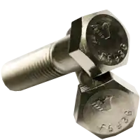 1/2"-20 x 7 1/2" Hex Cap Screws, 316 Stainless Steel, Partial Thread, Fine (UNF), ASTM F593, Qty 10 Direct From Factory