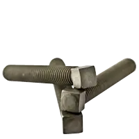 Shop Now 5/8"-11 x 2" Square Head Set Screws, Flat Point, Plain Finish, Coarse (UNC), Case Hardened, Qty 25