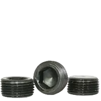 Discount 1"-11 1/2 Pipe Plugs, 7/8" Taper, Hex Flush-Seal, Black Oxide, Alloy Steel, Made in USA, Qty 25