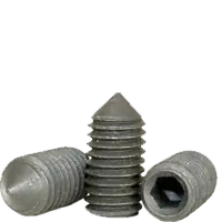 Today Only 5/8"-11 x 2" Socket Set Screws, Non-Standard, Cone Point, Black Oxide, Coarse (UNC), Alloy Steel, Qty 50
