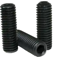 5/8"-18 x 1 3/4" Socket Set Screws, Cup Point, Thermal Black Oxide, Fine (UNF), Alloy Steel, Qty 50 Sale