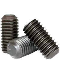 3/8"-16 x 7/8" Socket Set Screws, Non-Standard, Flat Point, Black Oxide, Coarse (UNC), Alloy Steel, Qty 100 Hot Deal