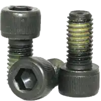 3/4"-10 x 4" Socket Head Cap Screws, Thermal Black Oxide, Partial Thread, Coarse (UNC), Alloy Steel, Nylon Patch, Qty 25 Today Only