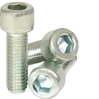 Holiday Sale 1/4"-20 x 1/2" Socket Head Cap Screws, Zinc-Bake Cr+3, Full Thread, Coarse (UNC), Alloy Steel, Qty 100