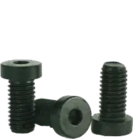 M10-1.50 x 45mm Low Head Socket Cap Screws, Thermal Black Oxide, Metric Class 10.9, Partial Thread, Coarse (UNC), Alloy Steel, DIN 7984, Qty 100 Same Day Shipping