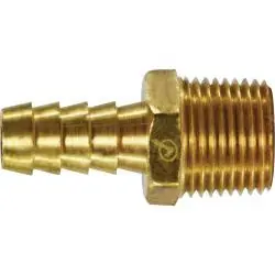 AMC 707001-1616 Rigid Adapter, 1 in Hose Barbed x 1 in MNPTF, Brass Discount