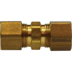 AMC 00062-06 Light Pattern Union, 3/8 in Compression x 3/8 in Compression, Brass Authentic