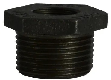 Express Delivery Midland Metal 4 X 1 1/2 DOUBLE TAP BLACK BUSHING - 65540DT