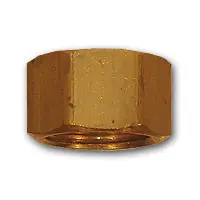 Fast Shipping Mid-America Fittings 281X2 Nut, 1/8 in Tube, Brass