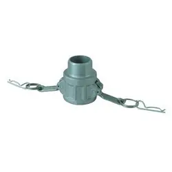 Buchanan Rubber CGB-300-A1S Cam and Groove Coupler with Stainless Steel Handle, 3 in Type B x 3 in MNPT, Aluminum Clearance