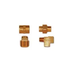 Midland Metal 23325X2 MAF/USA Hex Nipples, MAF/USA PIPE, 1/8Mpt x 1/8Mpt Hex Nipple Sae, MAF/USA Brass Fittings Luxury