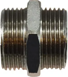 Top Rated Midland Metal 28808 Hex Nipples, BSPT/BSPP Fittings, 1/2 x 1/2 M Bspp N-Pltd Hex Nipp, Brass Fittings