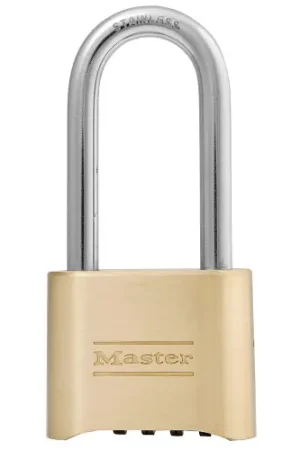 Latest Master Lock 175LHSS Resettable Brass Combo 2-1/4In St Shackle (6 EA)