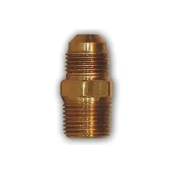 Mid-America Fittings LF48-106 Half Union Adapter, 5/8 in Male Flared x 3/8 in MIP, Brass Factory Price
