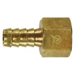 Deal AMC 707002-0606 Rigid Adapter, 3/8 in Hose Barbed x 3/8 in FIP, Brass