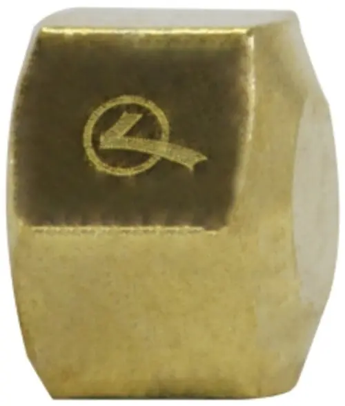 Instant Buy AMC 700081-04 Cap, 1/4 in Compression x 1/4 in Compression, Brass