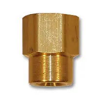 Midland Metal 23306X4 MAF/USA Coupling and Reducers, MAF/USA PIPE, 3/8Fptx1/4Fpt Red Coupling Sae, MAF/USA Brass Fittings Secure Checkout