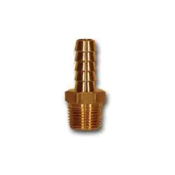 Mid-America Fittings LF29-106 Rigid Adapter, 5/8 in Hose x 3/8 in MPT, Brass One Day Deal