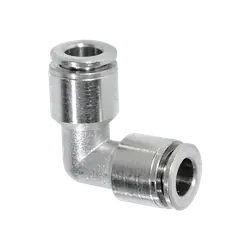 Midland Metal 20660NIC 90 deg Union Elbow with Nickel Collet, 6 mm Push to Connect x 6 mm Push to Connect, Brass Factory Price
