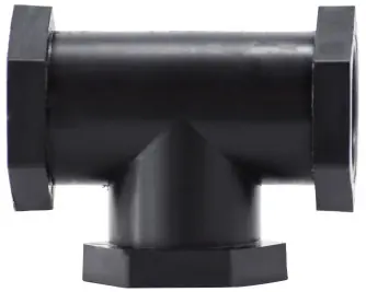 Midland Metal 28749P Tee, 3 in FPT x 3 in FPT x 3 in FPT, Polypropylene Buy Today