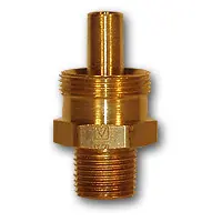 Price Cut Midland Metal HE68B-64 Hose End - Connector Body, MAF AIR BRAKE, 3/8He x 1/4Mpt Hose End Male, MAF/USA Brass Fittings