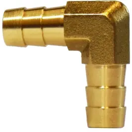 Midland Metal 32416SS 90 deg Elbow, 3/8 in Hose Barbed x 3/8 in Hose Barbed, Stainless Steel Latest