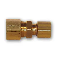 Bargain Mid-America Fittings LF62R-106 Reducing Union, 5/8 in Compression x 3/8 in Compression, Brass