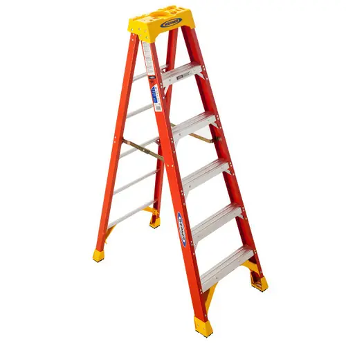 Seasonal Sale Werner 6206 6Ft Type Ia Fiberglass Step Ladder 6206
