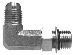 Affordable Midland Metal 6801LNWO10 90 deg Long Elbow, 5/8 in MJIC x 5/8 in Male ORB, Steel