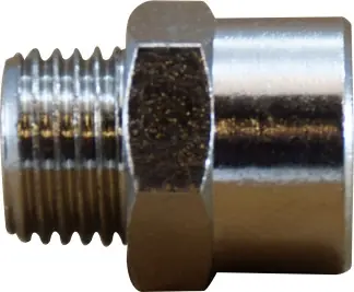 Midland Metal 1/2M BSPP X 1/4F BSPP N-PLTD ADP - 28889 Authentic