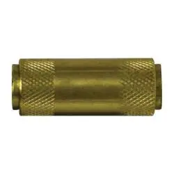 Midland Metal 262PPDOT-3 Union, D.O.T. Push In, 3/16 Ppdot Union Straight, Brass Fittings Crafted