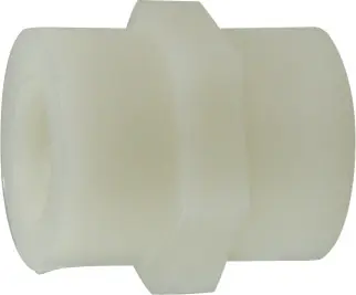 Midland Metal 28775W Reducer Coupling, 3/8 in FPT x 1/4 in FPT, Nylon Deal