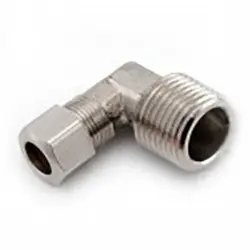 Best Seller Midland Metal 700669-0608 Male Elbows, Chrome-Plated LF Compression, Lf 769Cp 3/8 x 1/2 Cp Elbow, Lead-Free Fittings