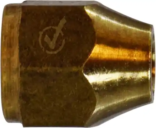 AMC 704014-12 Short Rod Nut, 3/4 in Female SAE Flared, Brass Super Sale