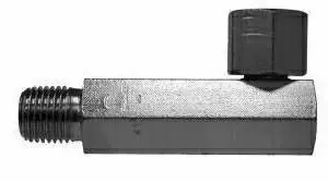 Fan Favorite Midland Metal 1501LL44 Long Elbow, 1/4 in 1/4 in, Steel