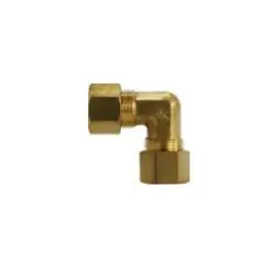 Factory Price AMC 700085-1006 90 deg Reducing Elbow, 5/8 in Compression x 3/8 in Compression, Brass