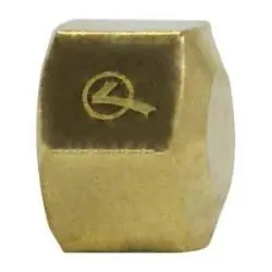 AMC 700081-10 Cap, 5/8 in Compression x 5/8 in Compression, Brass Free Returns