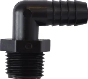 Mega Sale Midland Metal 33462P 90 deg Elbow, 1-1/2 in Hose Barbed x 1-1/4 in MIP, Polypropylene