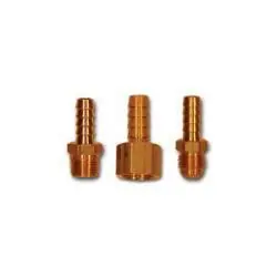 Luxury Mid-America Fittings LF29S-8 Splicer, 1/2 in Hose Barbed x 1/2 in Hose Barbed, Brass