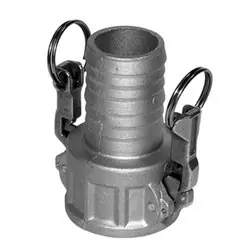 Midland Metal CGCHK5-200-A1 Type C, Quick-Locking Q5, Aluminum Cam and Groove, 2 Part C Alum Quick Locking Q5, Hose Accessories Fan Favorite