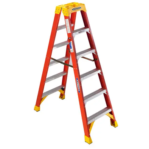Affordable Werner T6206 6Ft Type Ia Fiberglass Twin Ladder T6206