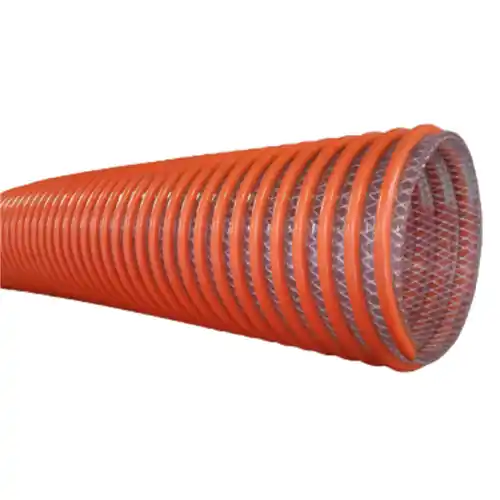 Big Sale Midland Metal RSPVC-800-20 Textile Reinforced S&D, SUCTION AND DISCHARGE, 8 x 20 Textile Reinforced Orange Suction, Buchanan Hose