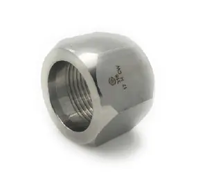 Buy Direct Stainless Adapters SS318-20 Tube Nut, 1-1/4 in JIC, Stainless Steel