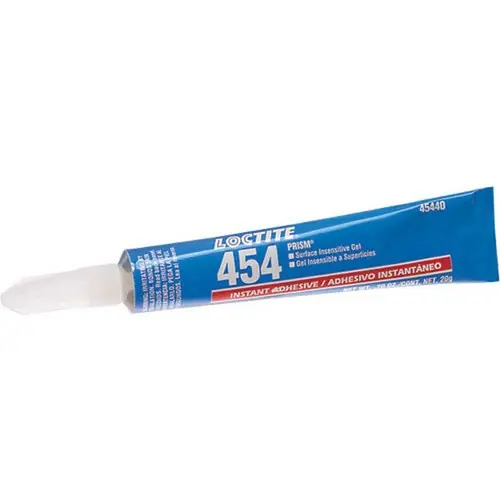 Fast Shipping Loctite 135462 20 G Tube 454 Prism No-Sag General Purpose