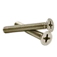 10-32 x 2" Machine Screws, Phillips Flat Head, 316 Stainless Steel, Full Thread, Qty 500 Latest