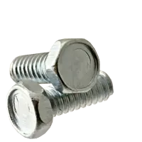 8-32 x 1 1/4" Machine Screws, Unslotted Indented Hex Head, Zinc Cr+3, Full Thread, Coarse (UNC), Qty 100 One Day Deal